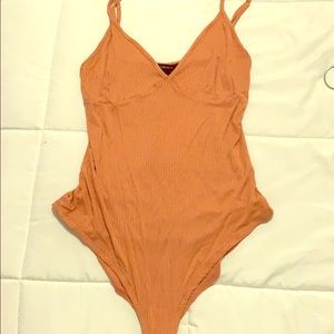 RIBBED BODY SUIT TANK TOP
